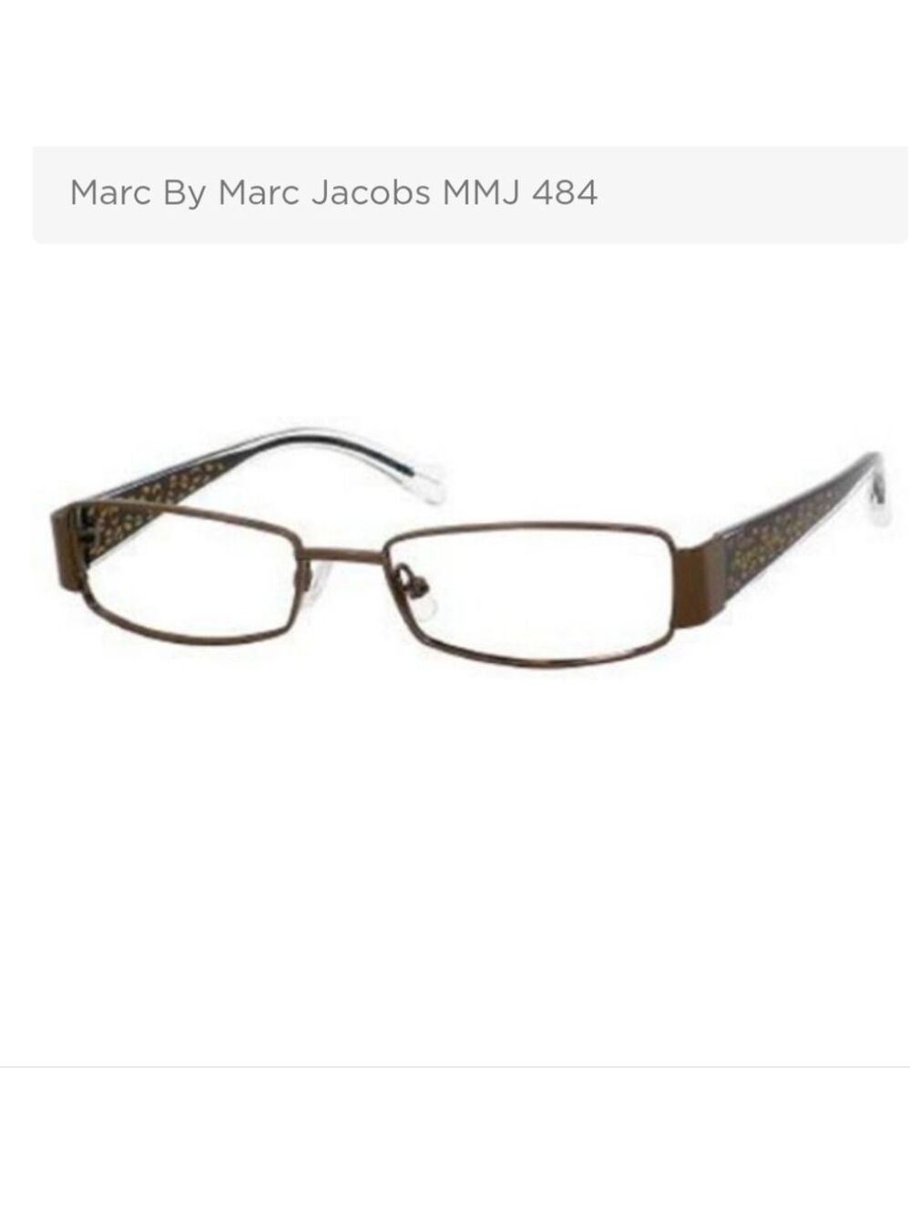 Marc By Marc Jacobs womens perscription glasses frames like new MMJ 484